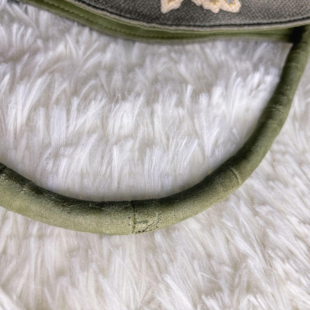 岡重 OKAJIMA オカジマ 京都 ハンドバッグ 和装 刺繍 日本製 絹 象