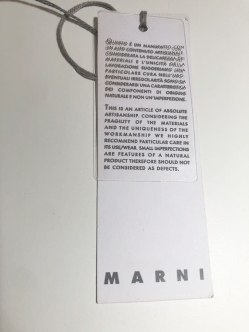 値下げ！新品未使用 MARNI ブローチ