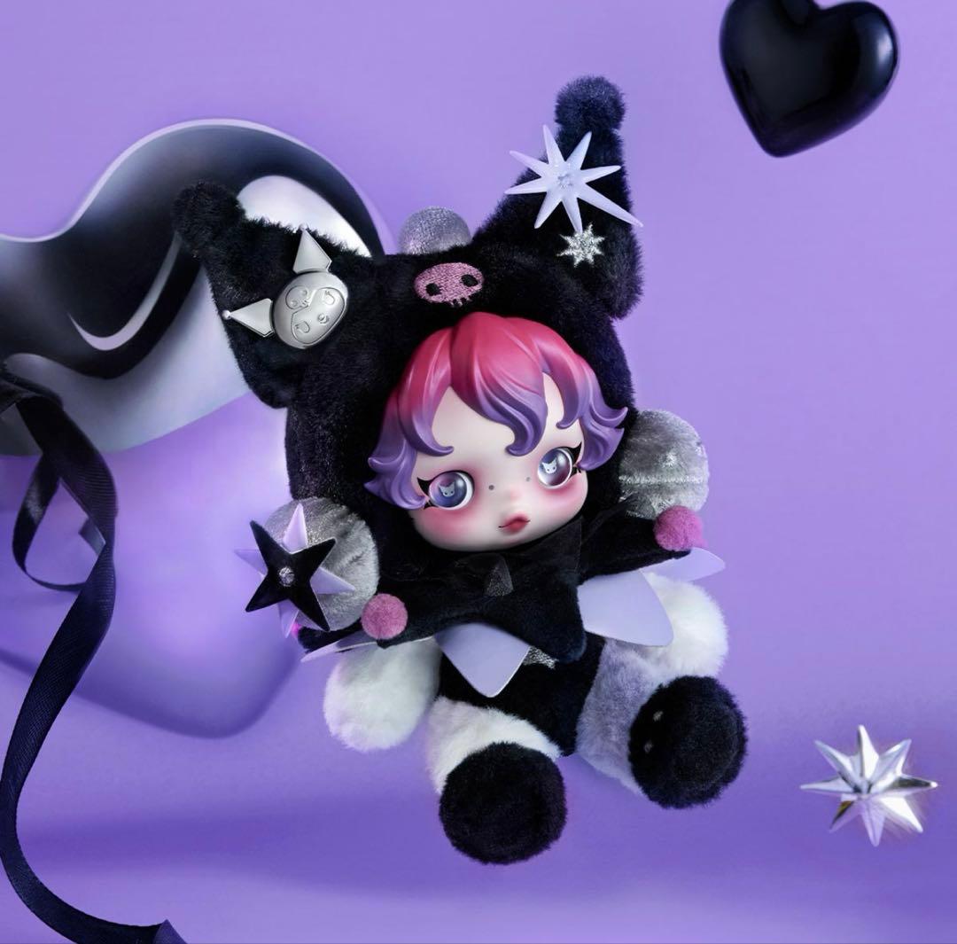 SKULLPANDA × サンリオ ぬいぐるみペンダント 2体セット
