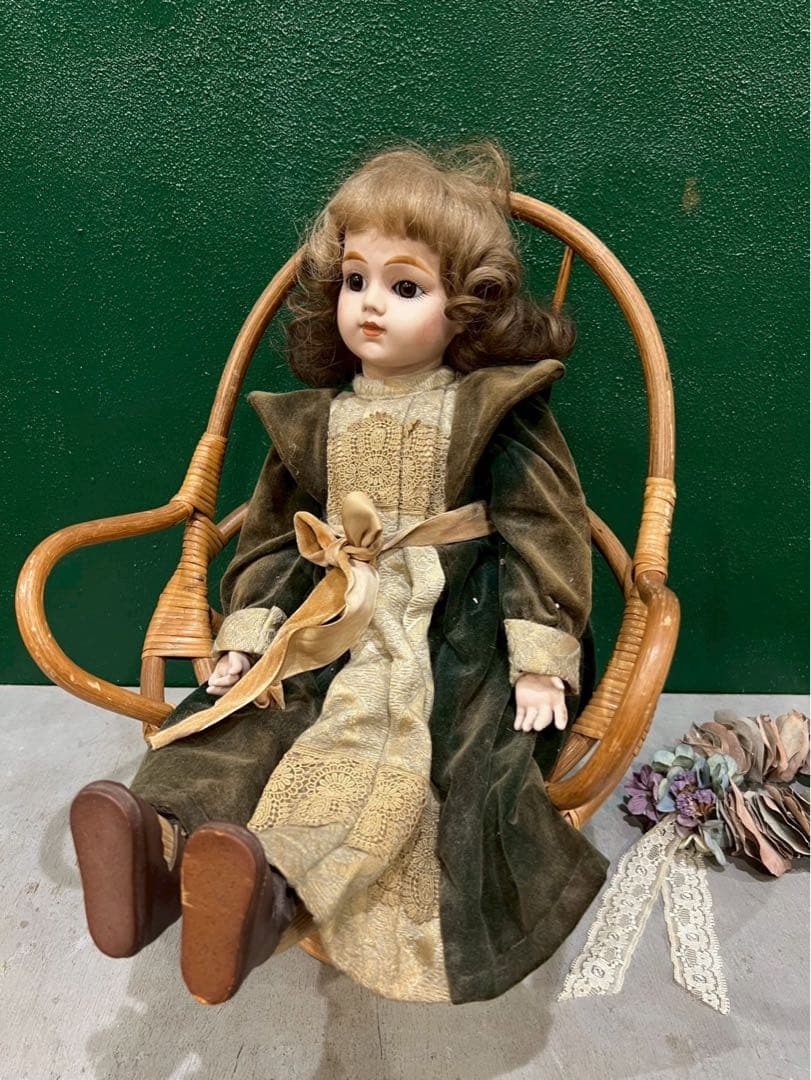 ビスクドール BRU ブリュ アンティーク 人形 ドール インテリア