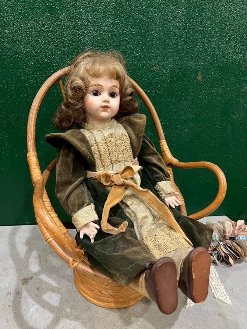 ビスクドール BRU ブリュ アンティーク 人形 ドール インテリア