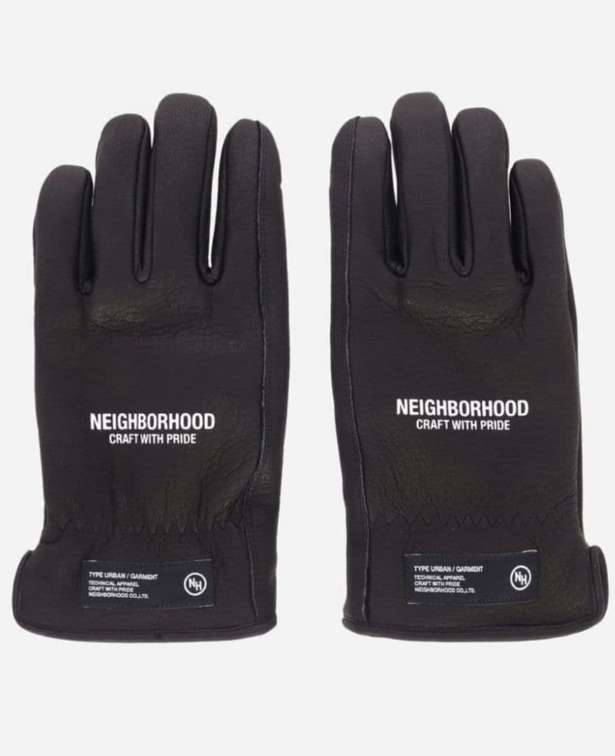 新品 24FW NEIGHBORHOOD LEATHER BOA GLOVES