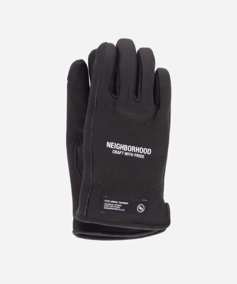 新品 24FW NEIGHBORHOOD LEATHER BOA GLOVES