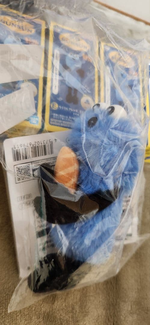 パペットスンスン　一番くじ　A賞D賞E賞