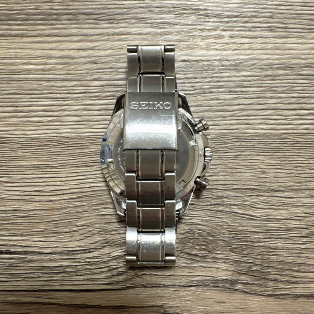 【電池交換要】SEIKO クロノグラフ 腕時計