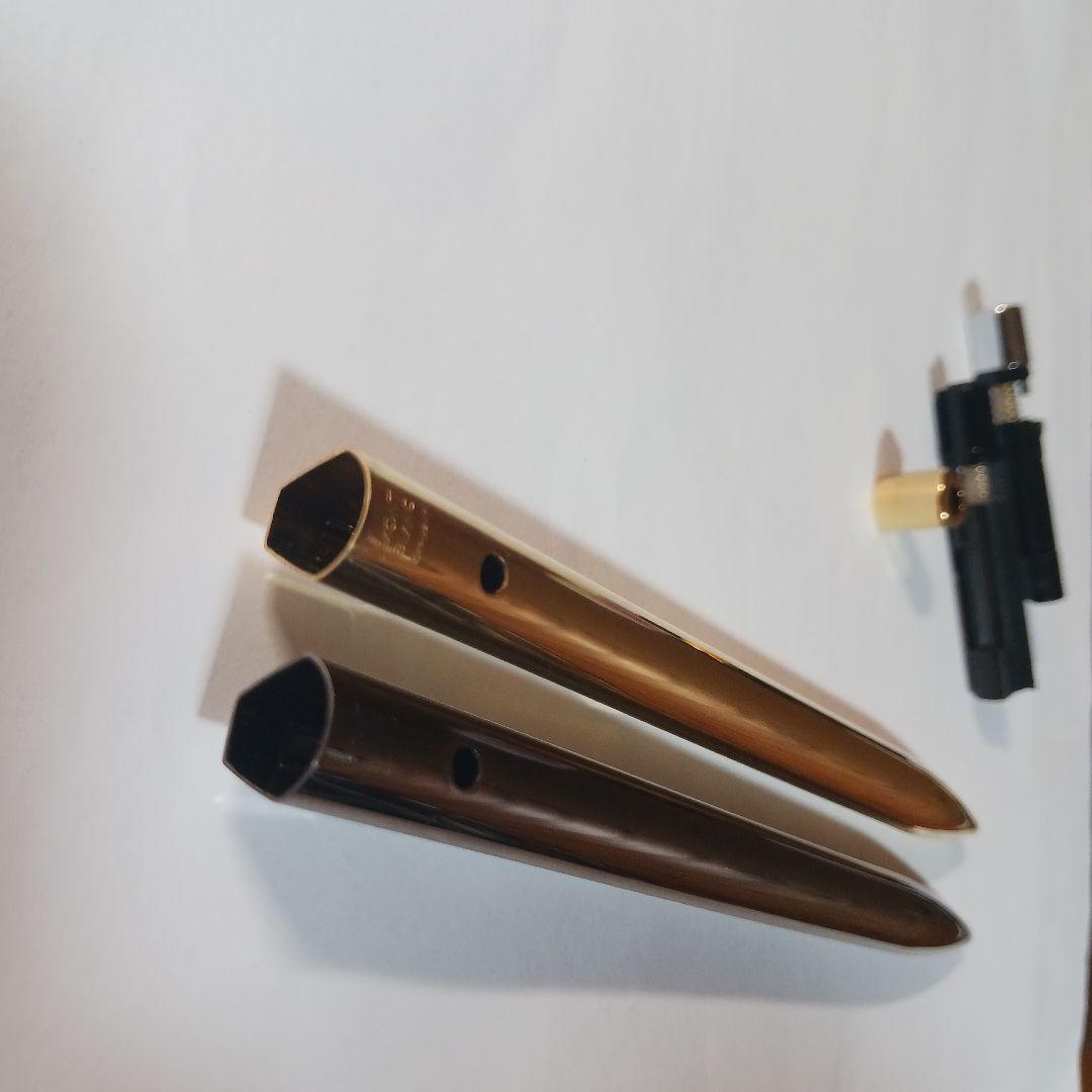 MONTBLANCレオナルド　スタニウム　チタンゴールド　セット