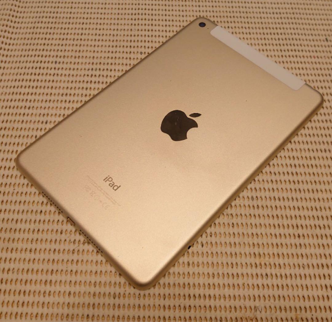 完動品SIMフリーiPad mini4(A1538)本体32GB送料込QHGC5
