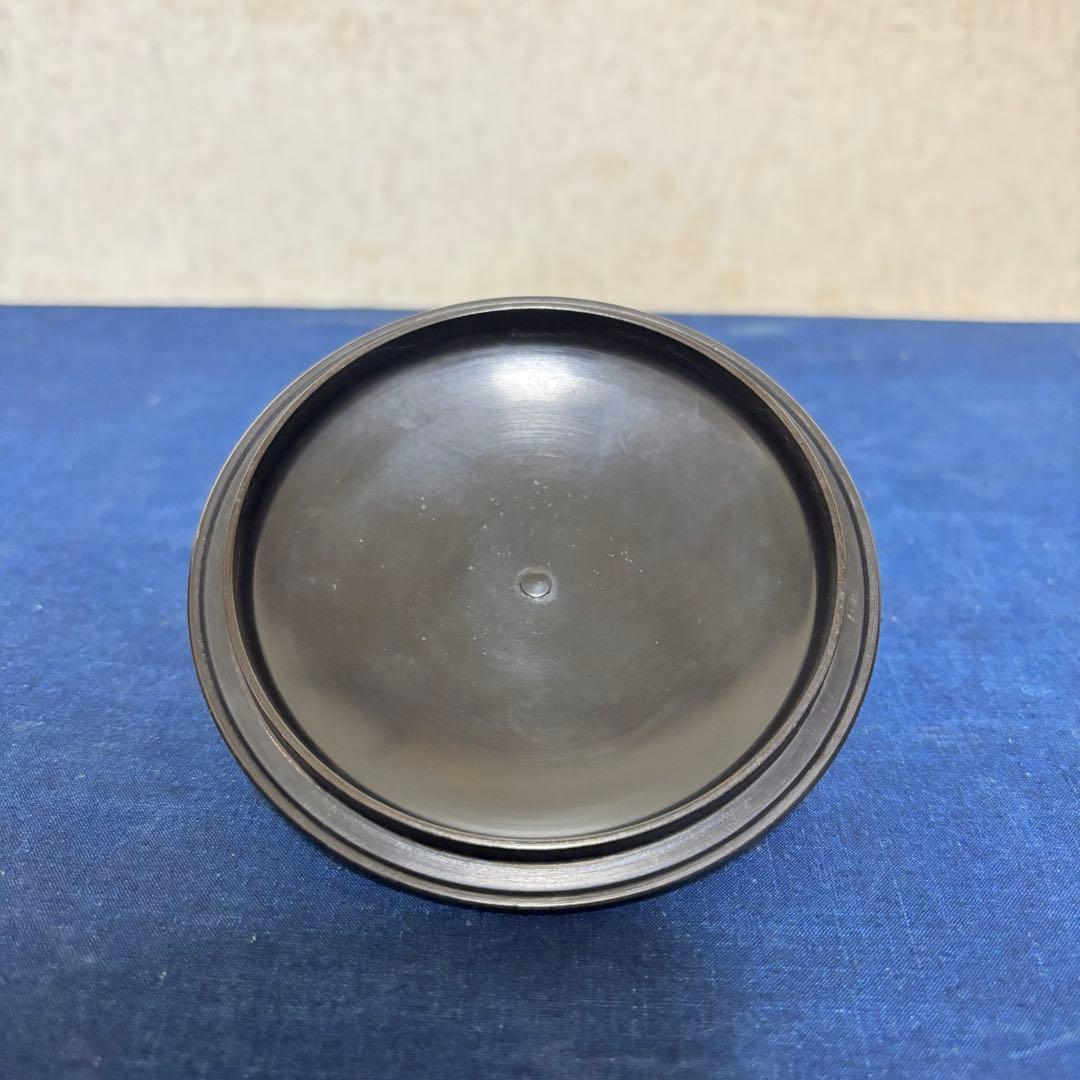 人間国宝敬典造/風炉/茶釜/電熱器/唐銅鬼面風炉釜/野々田製電熱器/敷板/茶道具