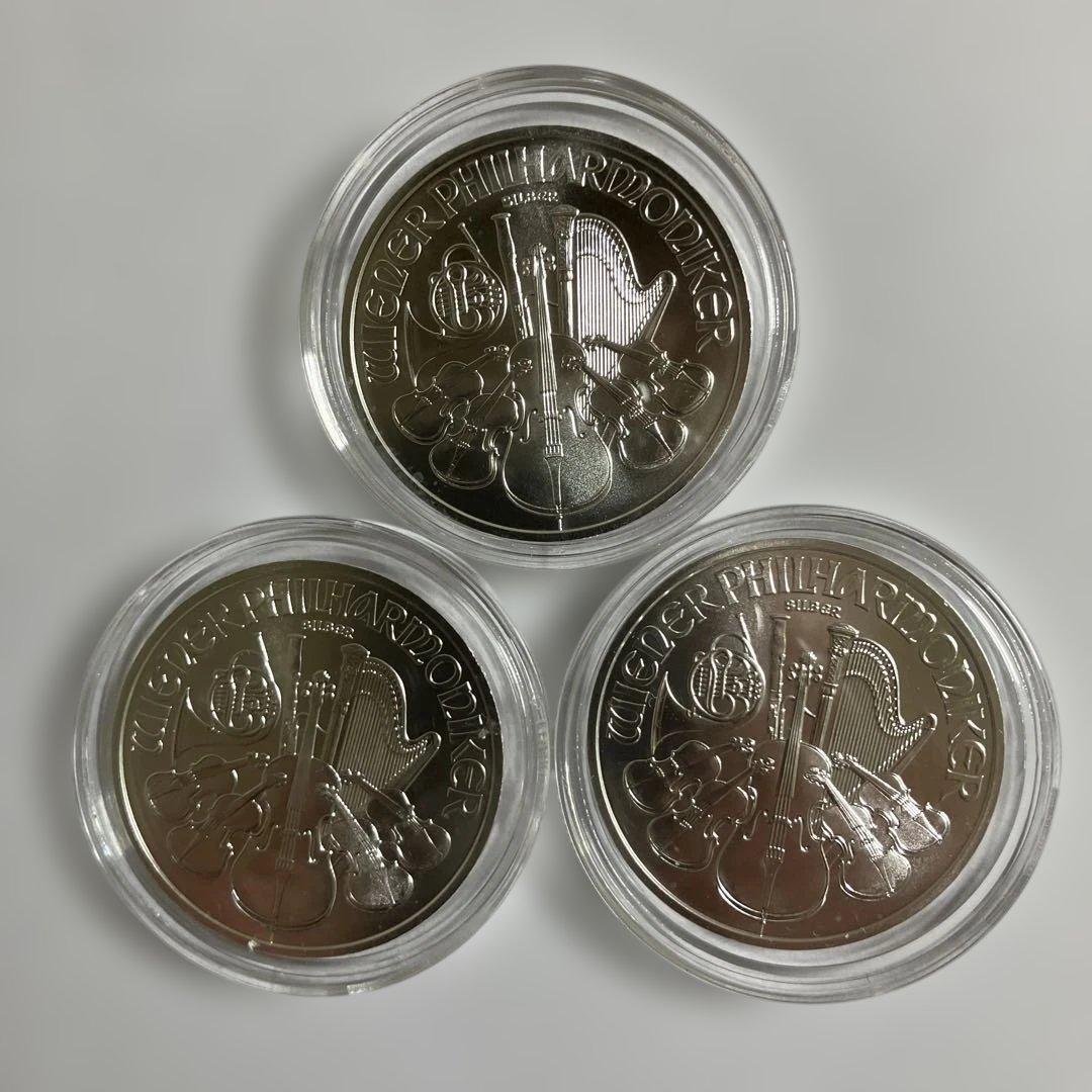 2024年ウィーン銀貨3枚
