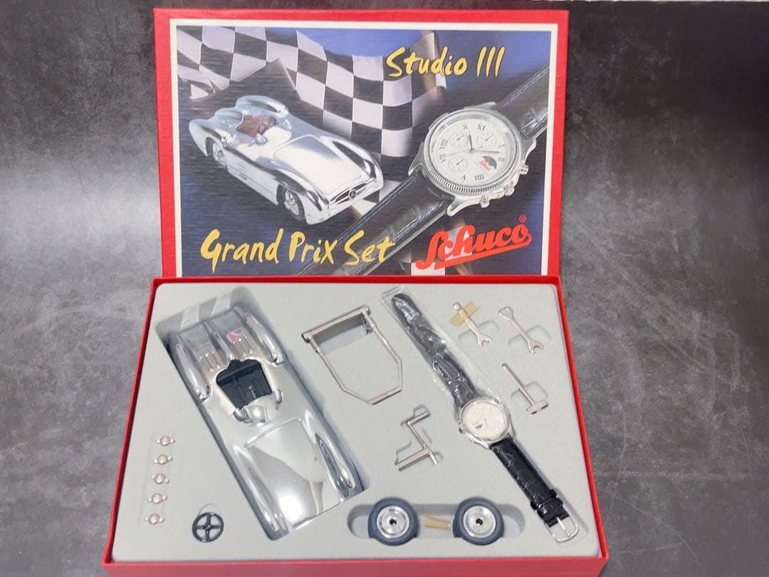 シュコー Grand-Prix Set Studio 腕時計　ミニカー　セット