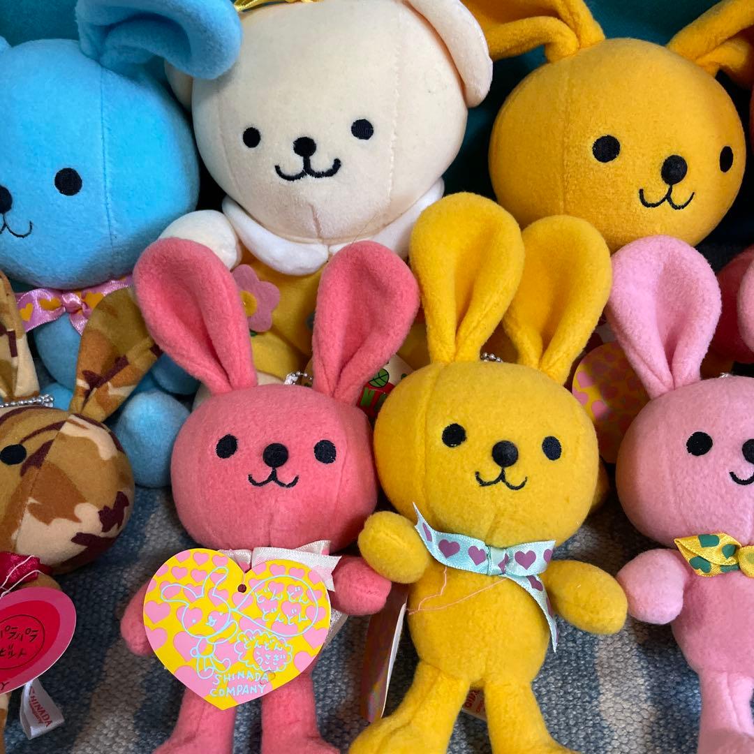 シナダ　shinada セット　どんどんうさぎ　ハナちゃん　きのこのこ　11体