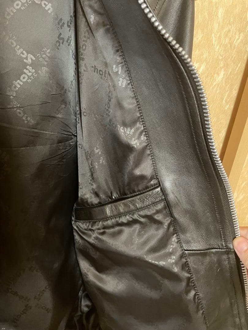 ショット　シングルライダースジャケット XL 782-3950078