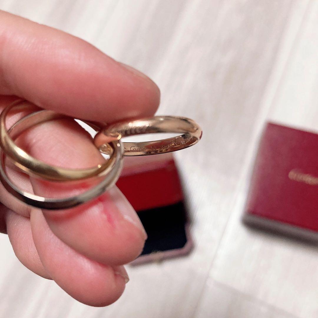 カルティエ トリニティ クラシック リング 53