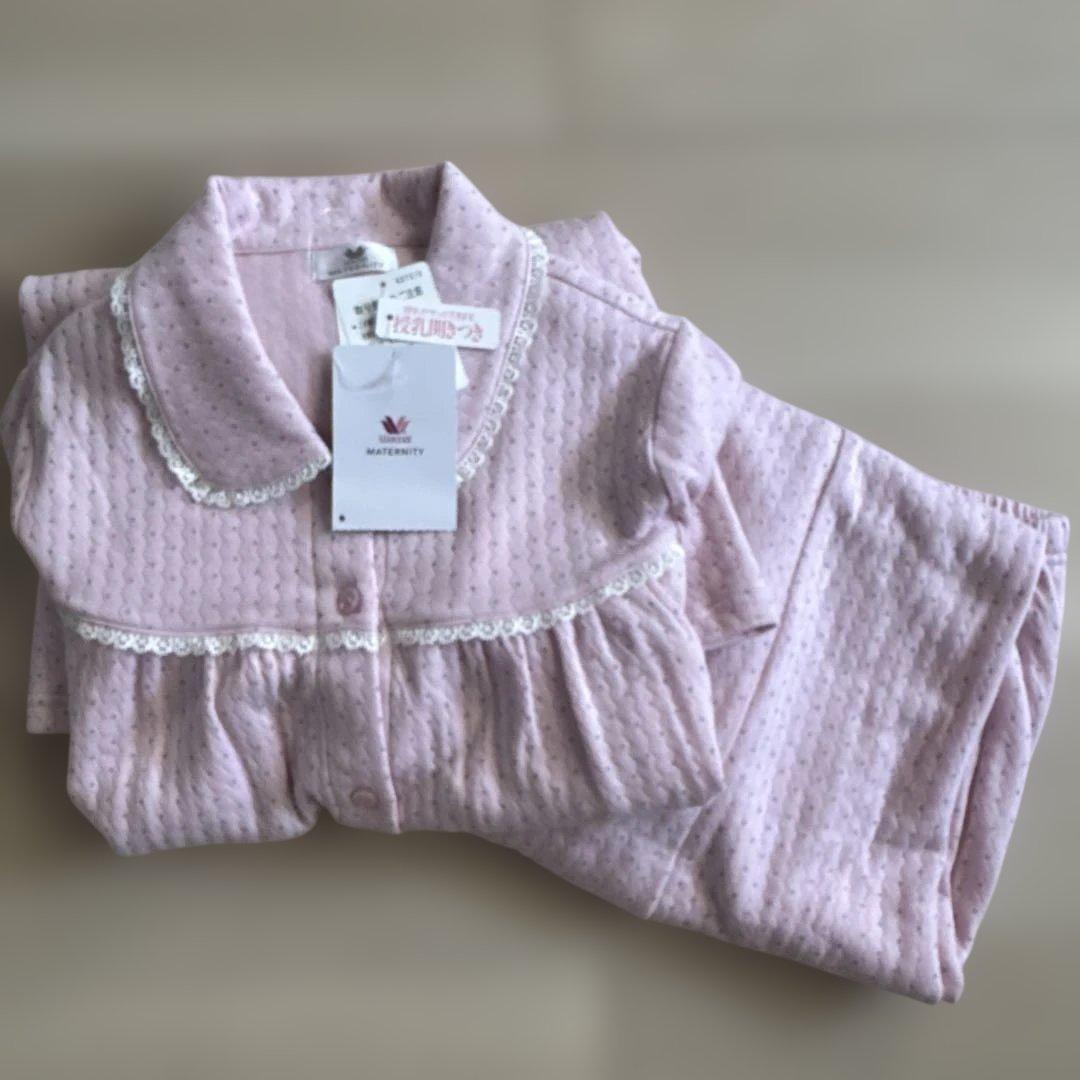 ワコール　ピンク　マタニティパジャマセット