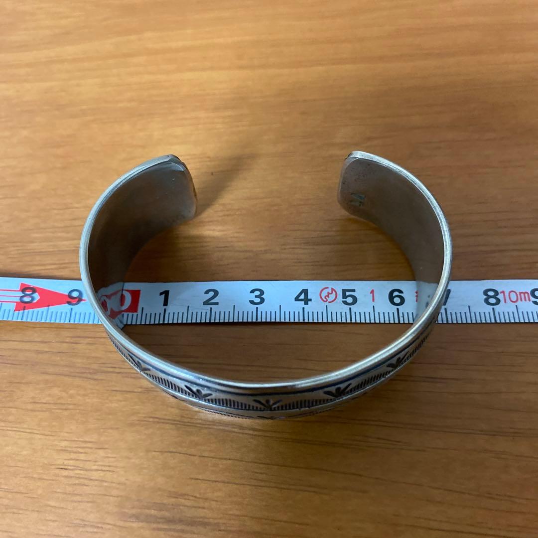 ☆ 【Vintage】 ナバホ・ネィティブ★シルバー バングル　刻印あり