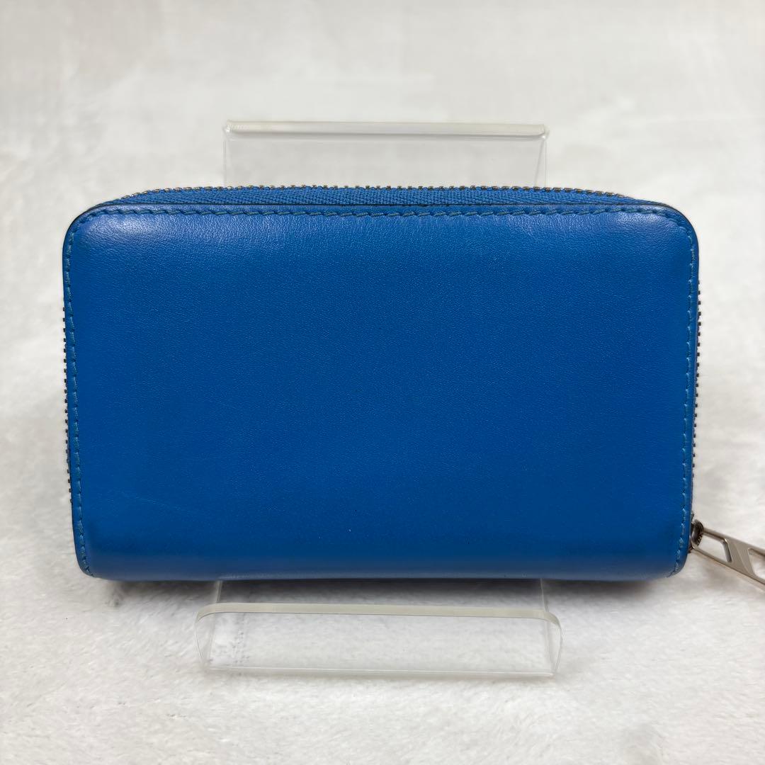 LOEWE ロエベ アナグラム ラウンドファスナー 型押し 財布 ミニ財布