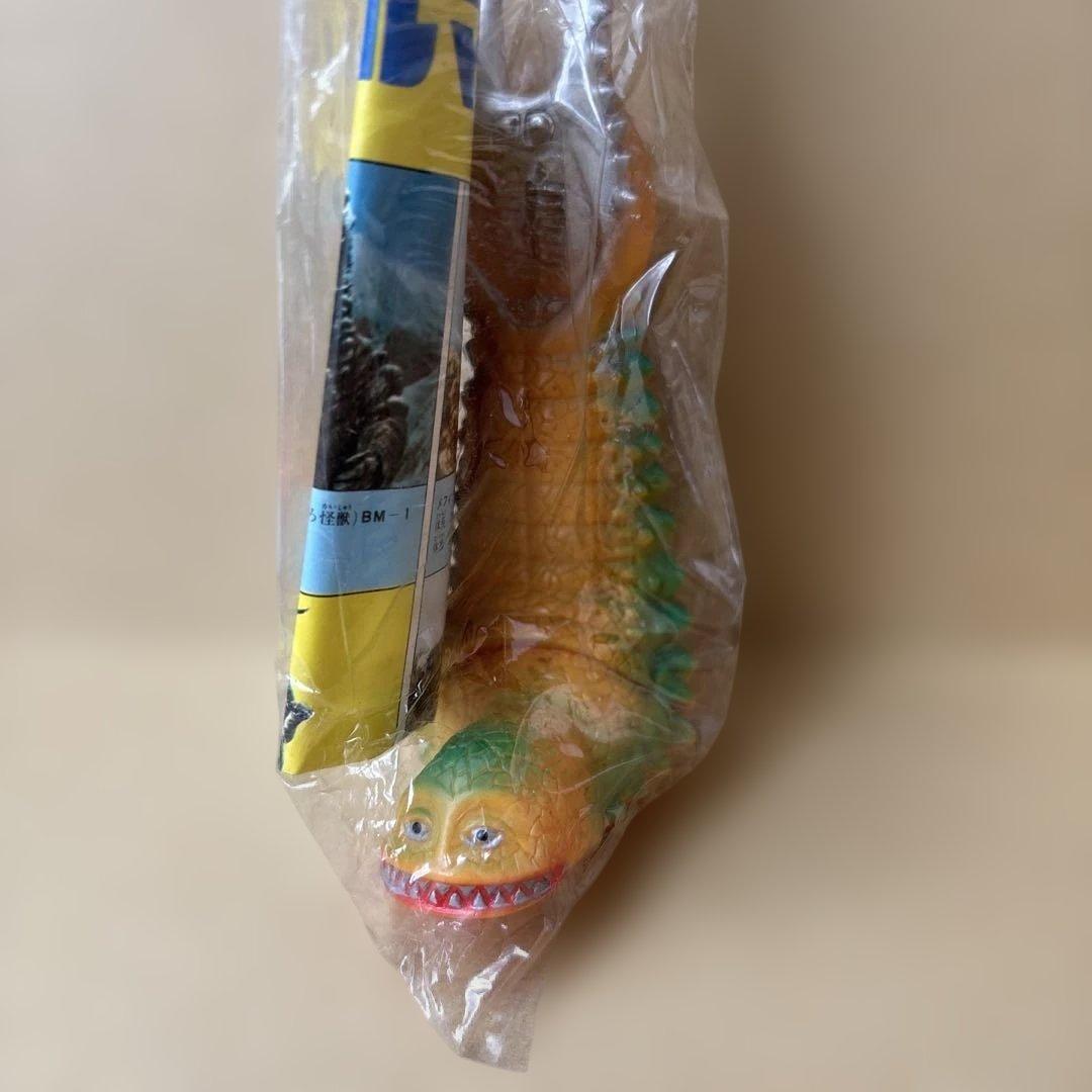 【未開封品】年代物 ブルマァクの怪獣シリーズ ツインテール ソフビ フィギュア