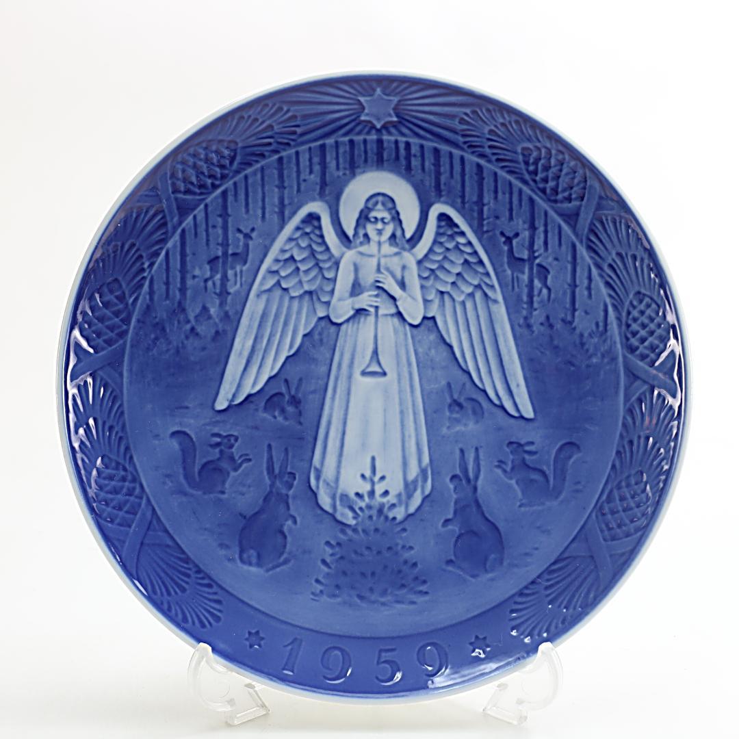 1959年「クリスマスの夜」イヤープレート ロイヤルコペンハーゲン