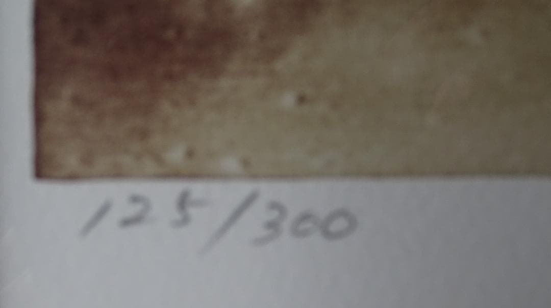 ・作者名：角　浩・画題：ドンキホーテ・技法：リトグラフ限定（125／300）