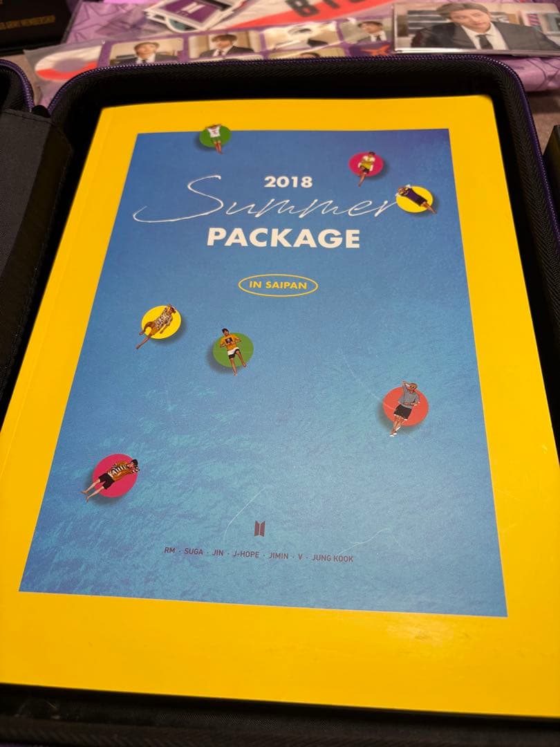 【パケ無300引】BTS ZIP MARCH BOX シーグリ　サマパケ　セット