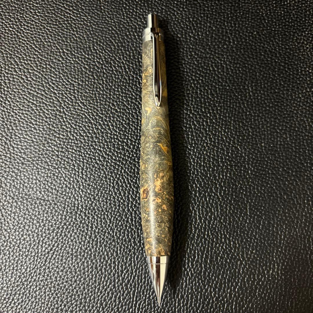 スタビライズドウッド 木軸シャーペン