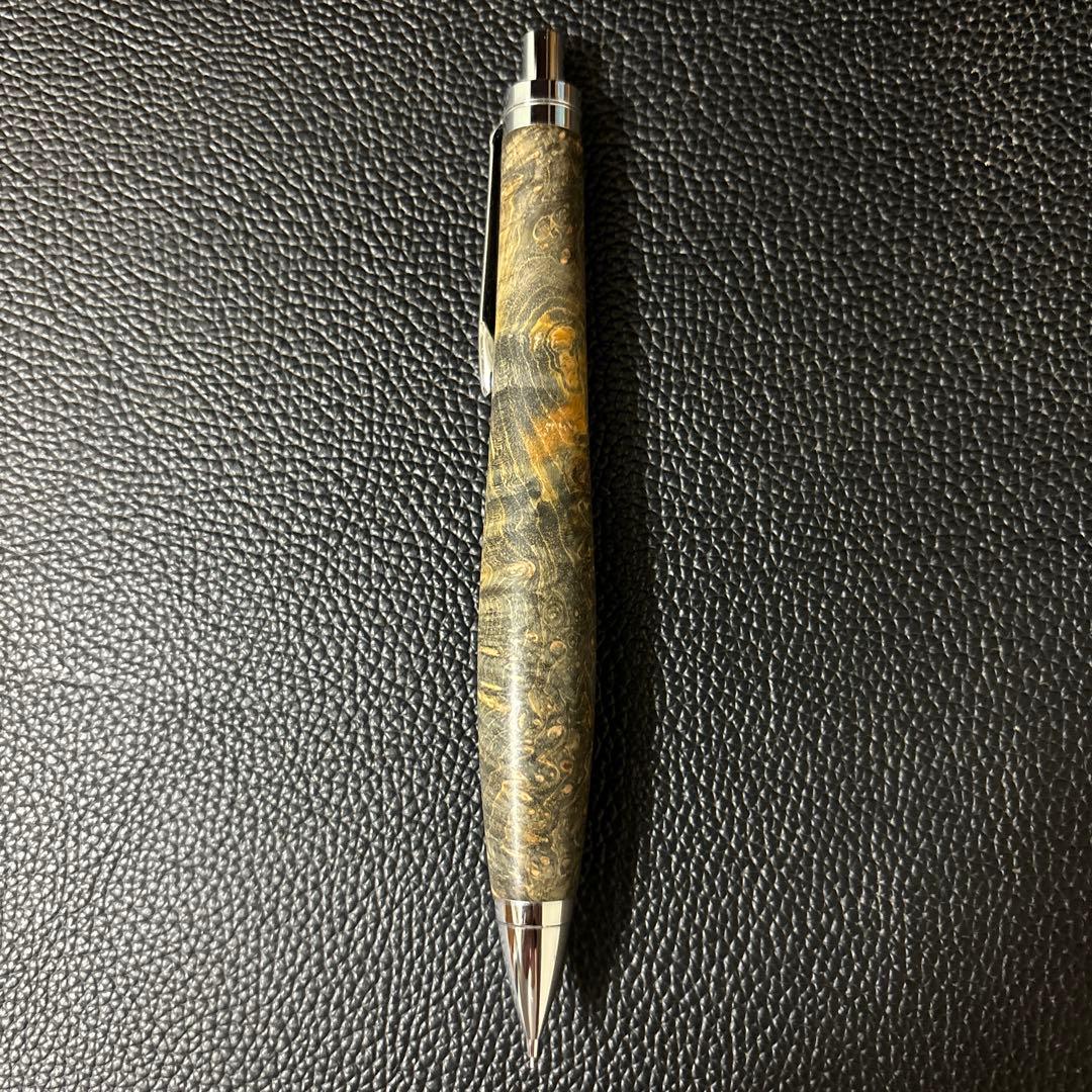 スタビライズドウッド 木軸シャーペン