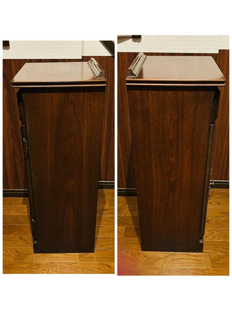 【良品】 コスガ 英国アンティークスタイル 花台 電話台