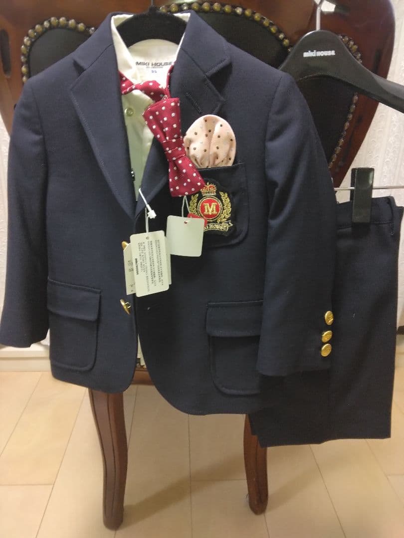 ミキハウス　フォーマル　スーツ