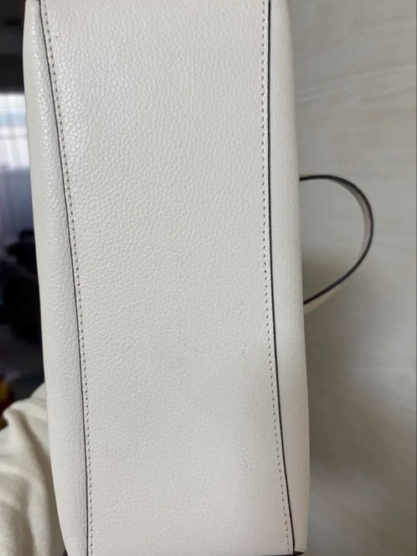 1/26迄限定値下げ‼️美品❣️COACH ホワイト 2wayバッグ