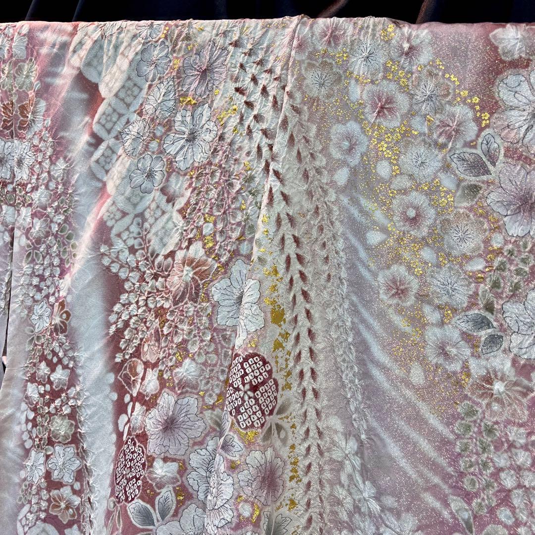 振袖フルセット■辻が花■花絞り■関芳新品オーダー■正絹■成人式振り袖