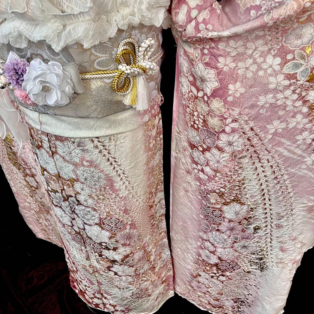 振袖フルセット■辻が花■花絞り■関芳新品オーダー■正絹■成人式振り袖