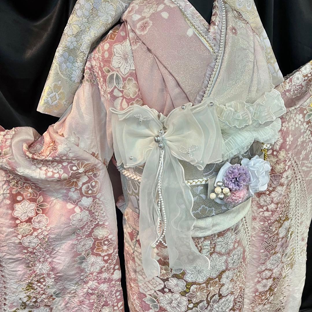 振袖フルセット■辻が花■花絞り■関芳新品オーダー■正絹■成人式振り袖