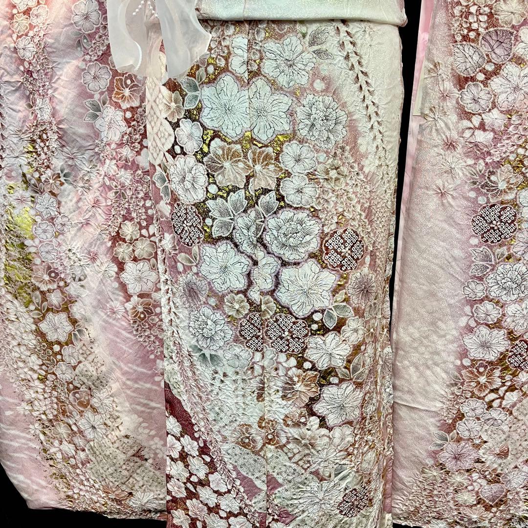 振袖フルセット■辻が花■花絞り■関芳新品オーダー■正絹■成人式振り袖