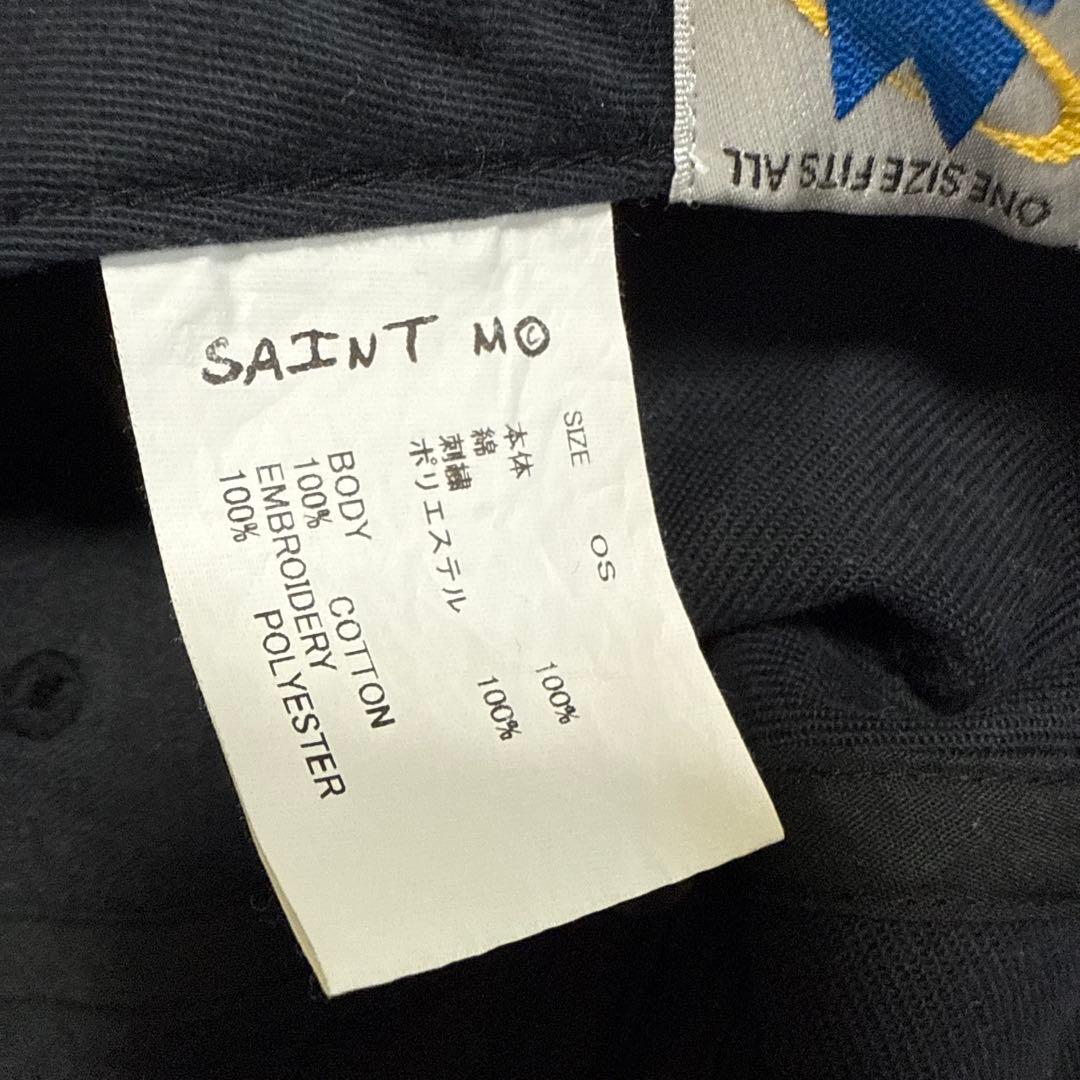 帽子 SAINT Mxxxxxx 6Panel Cap Black