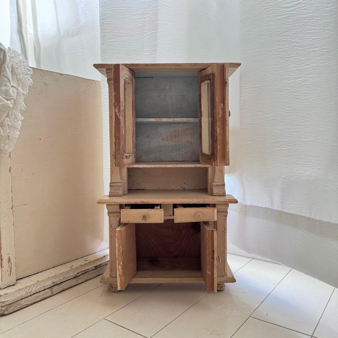 アンティーク ドールハウス ミニチュア家具 キャビネット