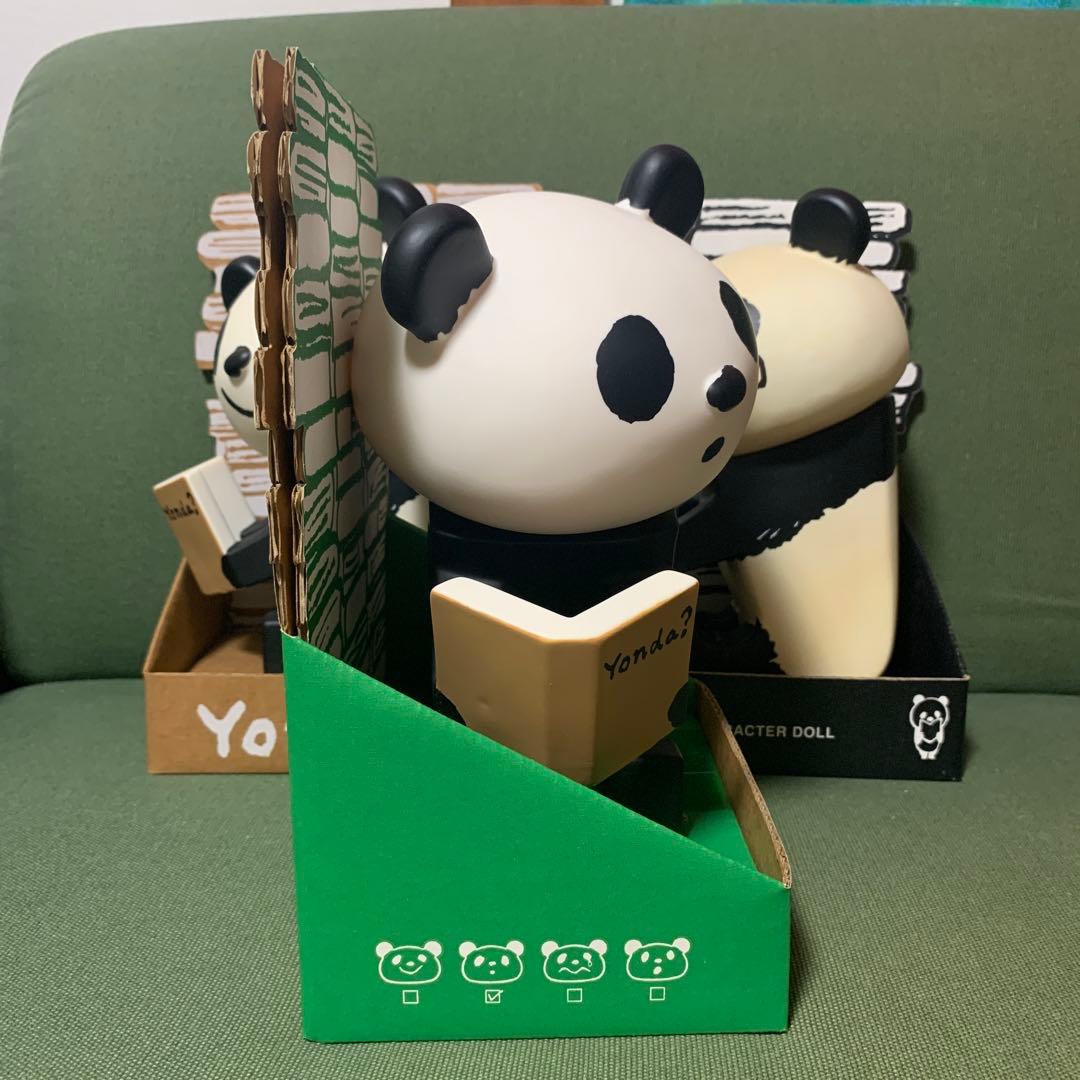 Yonda? Character Doll ソフビフィギュア ３体セット パンダ