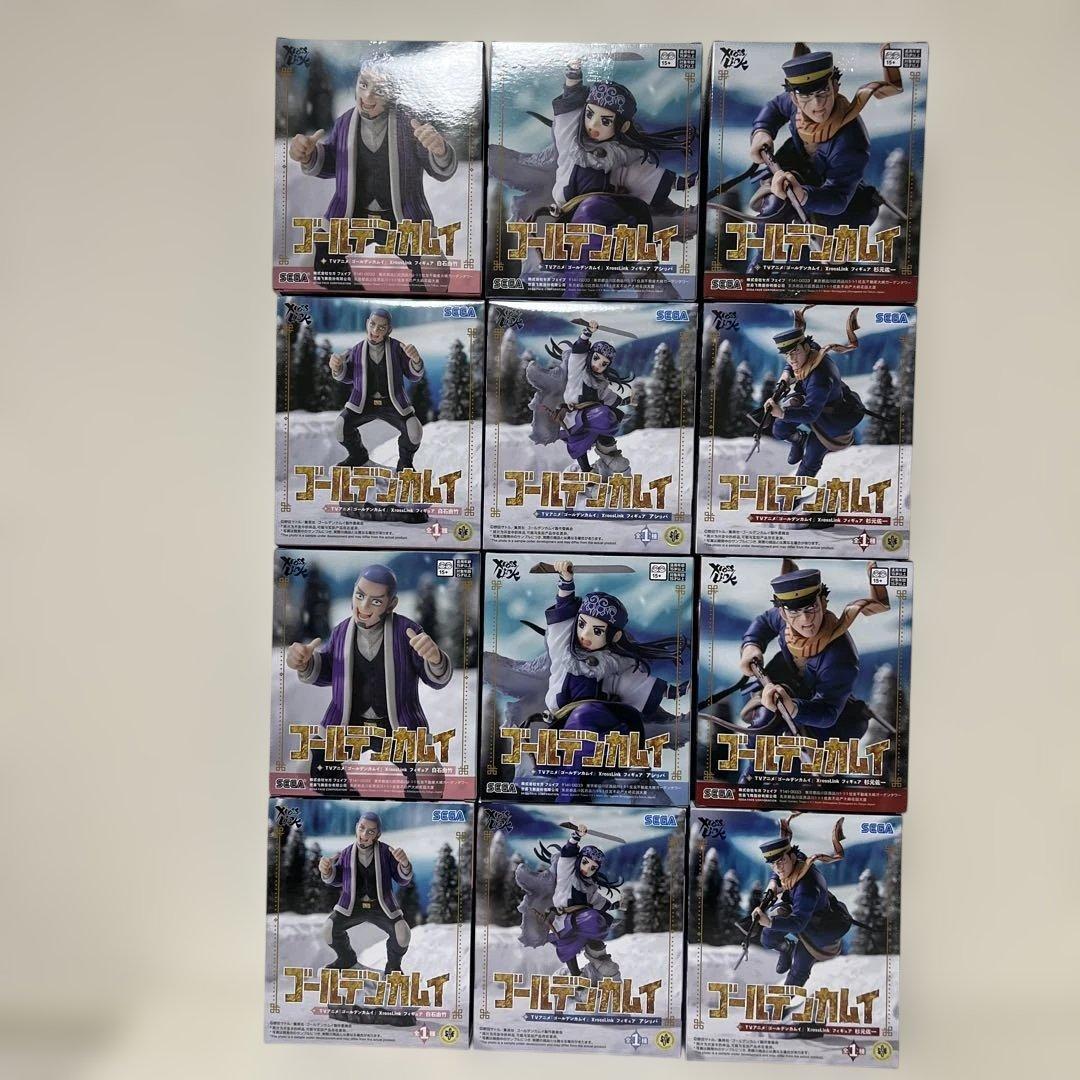 新品未開封　最新プライズフィギュア　ゴールデンカムイ フィギュア まとめ売り