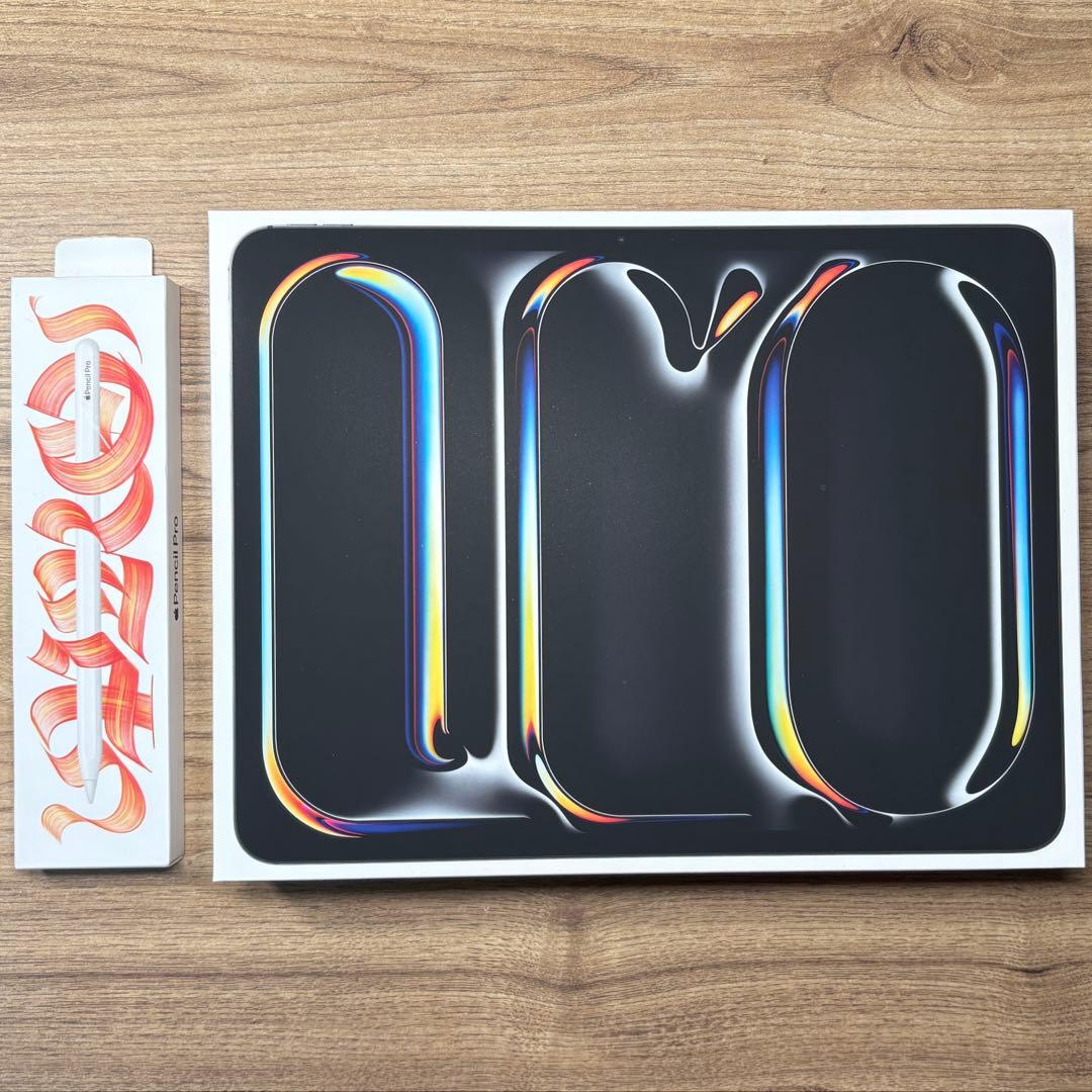 iPad Pro 13インチ　M4 512GB + Apple Pencil