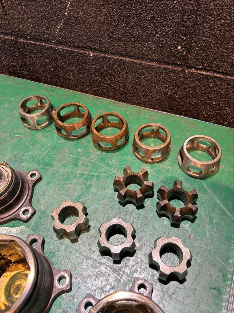 日産 180sx 5穴 ドライブシャフト サイドフランジ他 部品