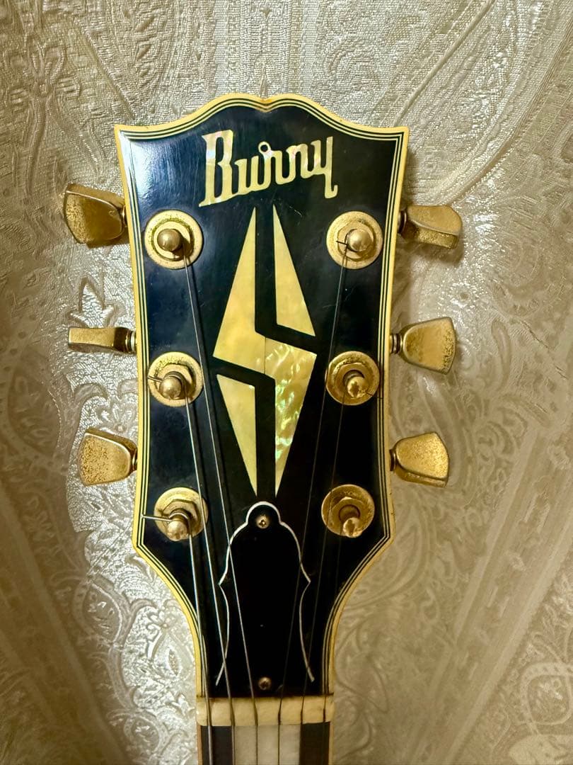 Burny RLC 3PU レスポール ブラック