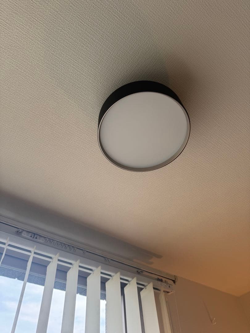 アートワークスタジオ シーリングライト ブラック φ220mm