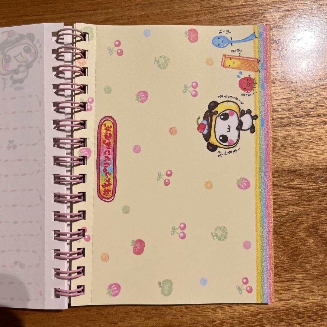 平成レトロ　クーリア　牛乳プリンこぱむだ　Wリングメモ