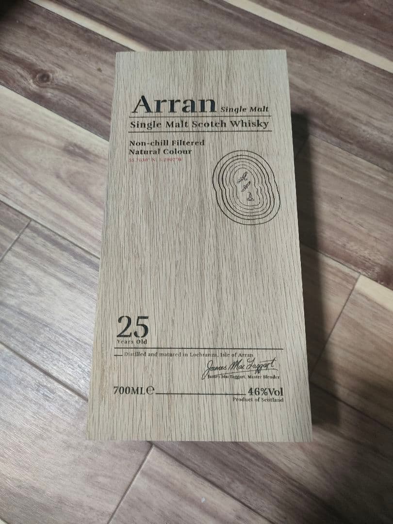 アラン25年　酒屋購入品