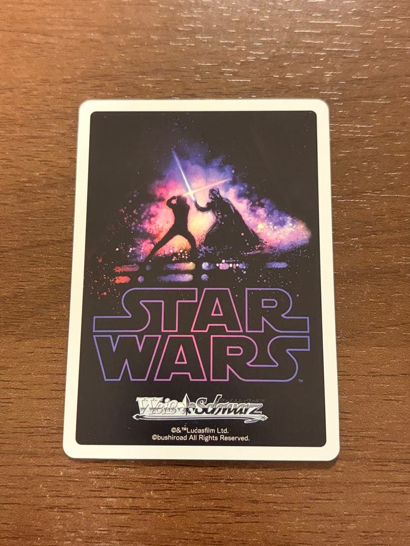 ヴァイスシュヴァルツ スターウォーズ SSP “力への渇望”アナキン