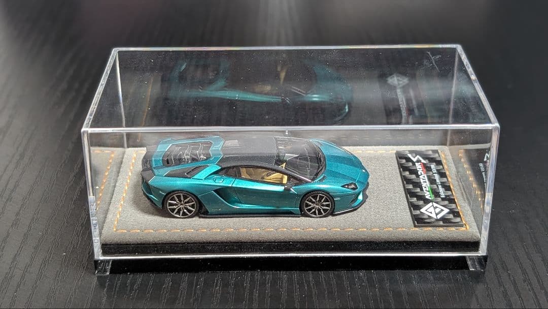 1/64 GW ランボルギーニ アヴェンタドール S LP740-4 緑