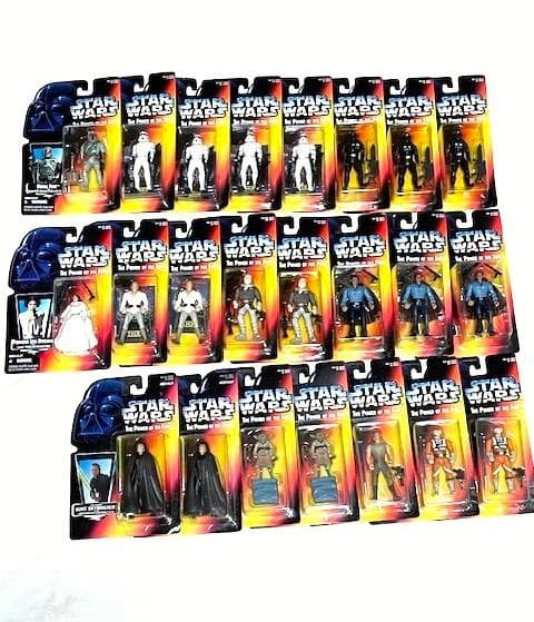 ☆スターウォーズ POTFレッド 国内版11種類23体セットTHXカード付6体込