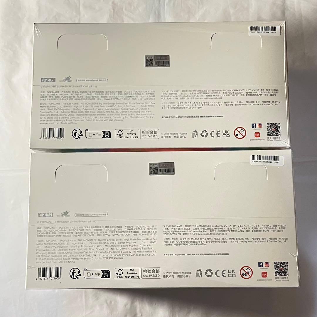 【未開封】ラブブ Big into Energy アソートボックス 正規品　2箱