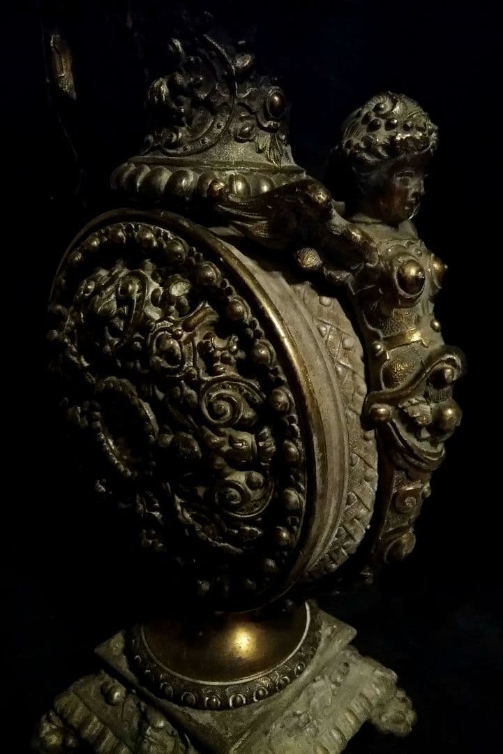 博物館クラス 最高級 異形 アンティーク 置物 水差し オブジェ ポット 天使