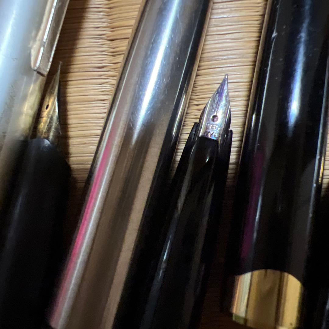 k18 万年筆　文房具　6本セット　k18wg