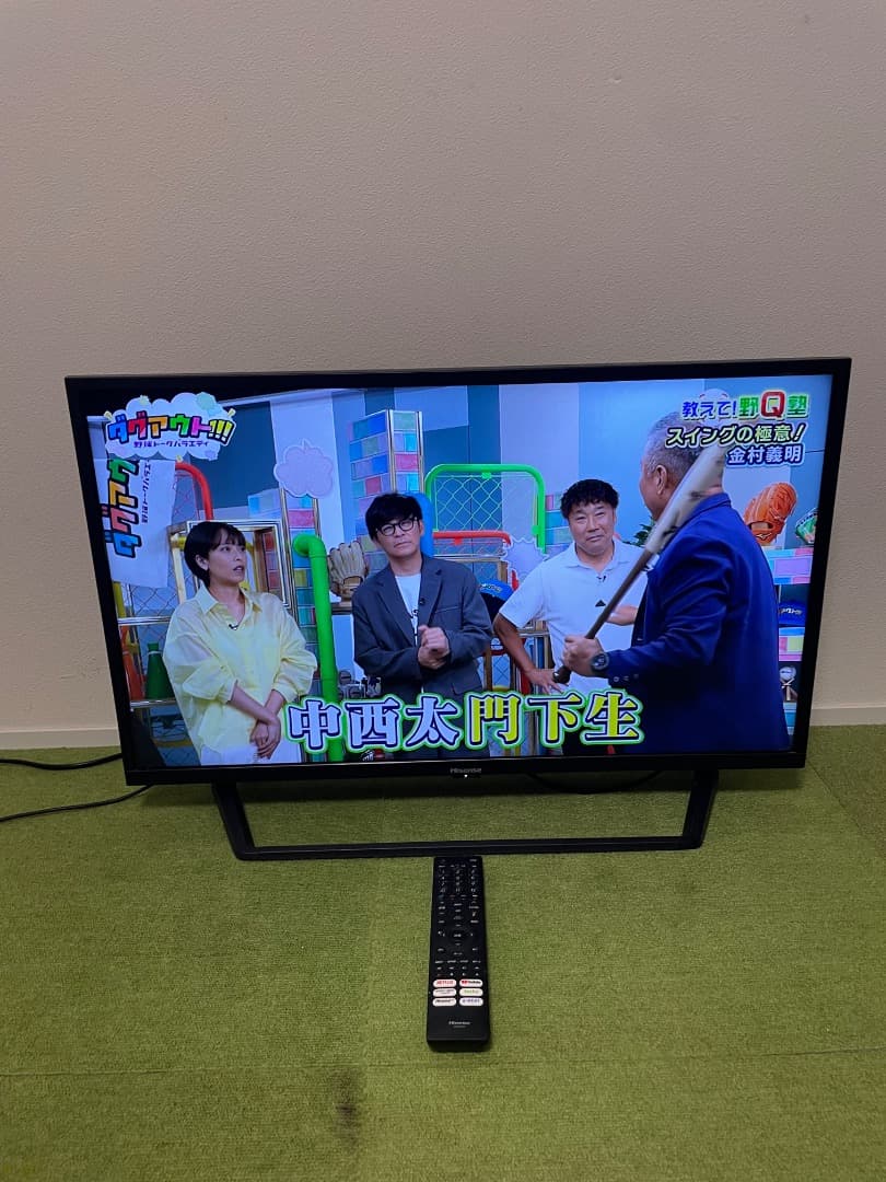美品ハイセンス 液晶テレビ 32V型 スマートテレビ 32BK2 裏番組録画対応